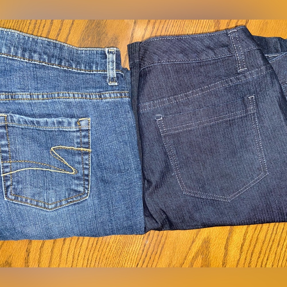 Lot of 2 pairs of jeans Size 14P